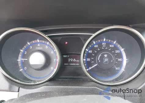 2013 Hyundai Sonata Gls из США, поврежденный, VIN 5NPEB4ACXDH604678